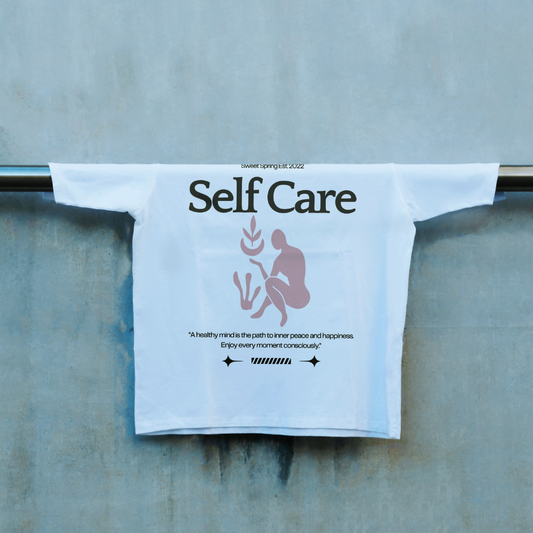 SELF CARE Oversized Shirt