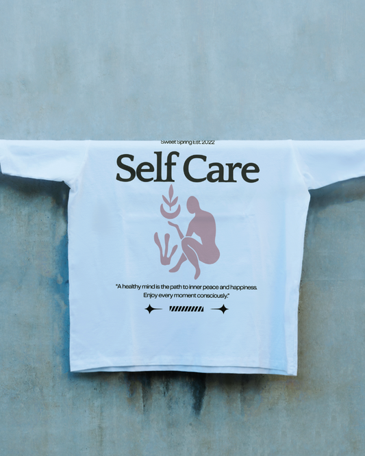 SELF CARE Oversized Shirt