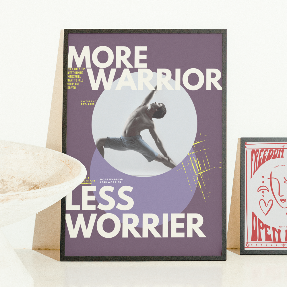 MORE WARRIOR Poster 3:4