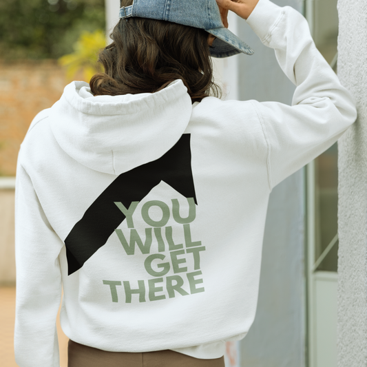 YOU WILL GET THERE Oversized Hoodie