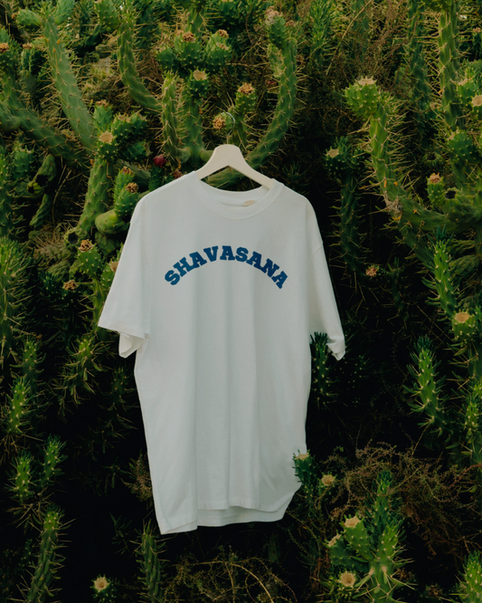 SHAVASANA COLLEGE Oversized Shirt