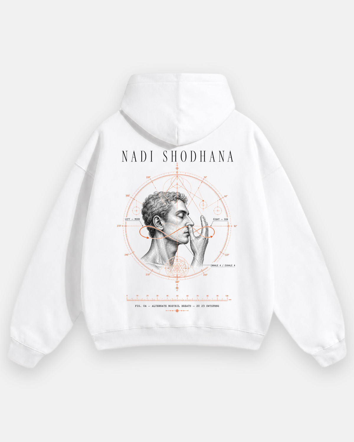 NADI SHODHANA Oversized Hoodie