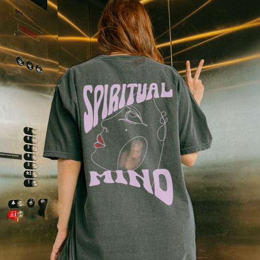 SPIRITUAL MIND Oversized Shirt