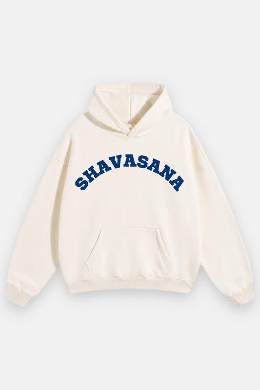 SHAVASANA College Oversized Hoodie