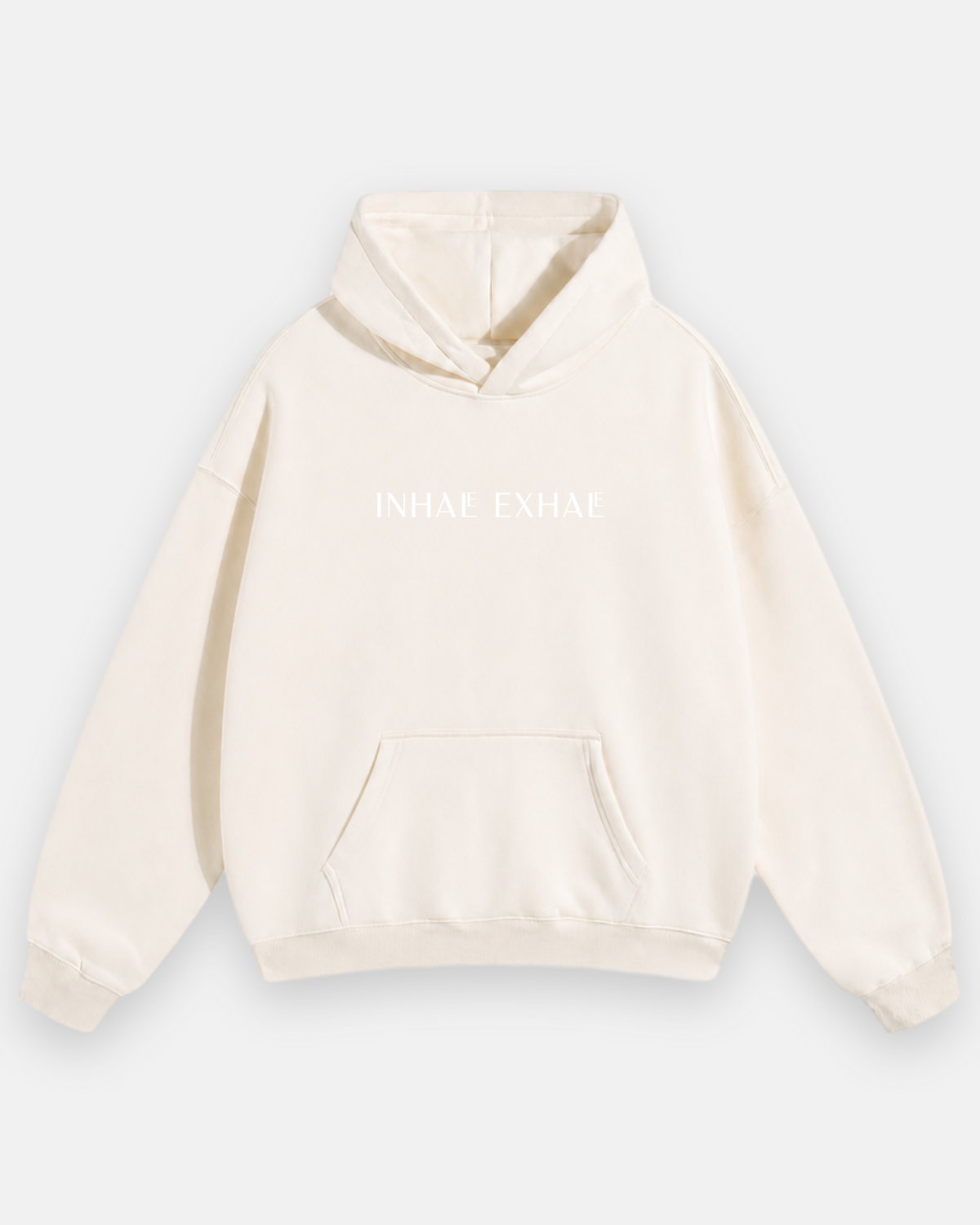 INHALE EXHALE Oversized Hoodie