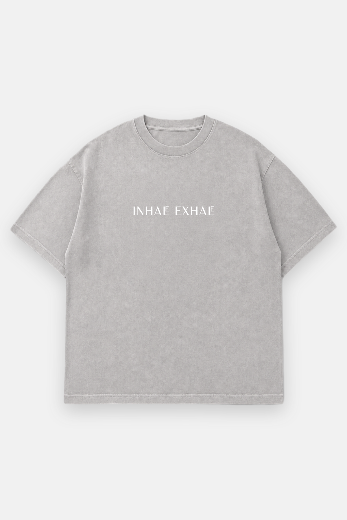 INHALE EXHALE Oversized Shirt