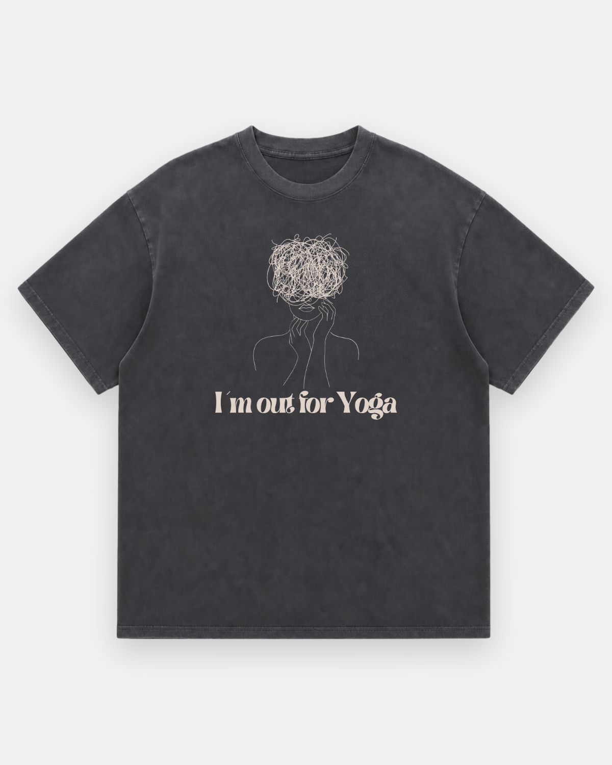 OUT FOR YOGA Oversized Shirt