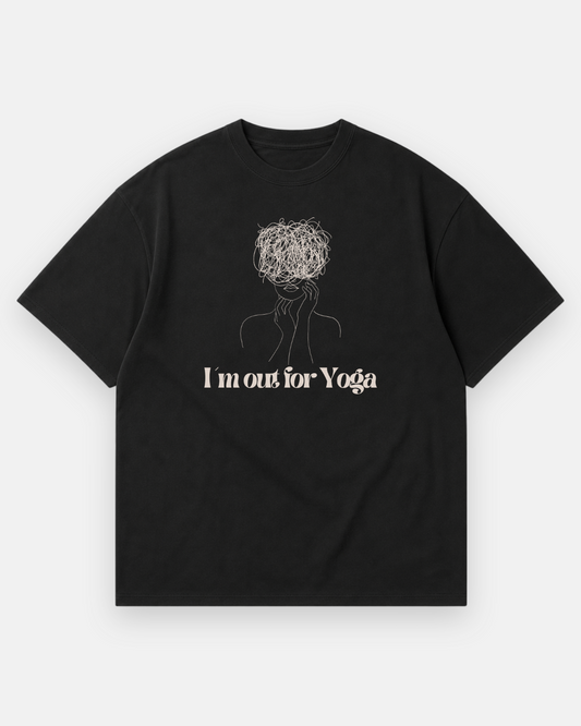OUT FOR YOGA Oversized Shirt