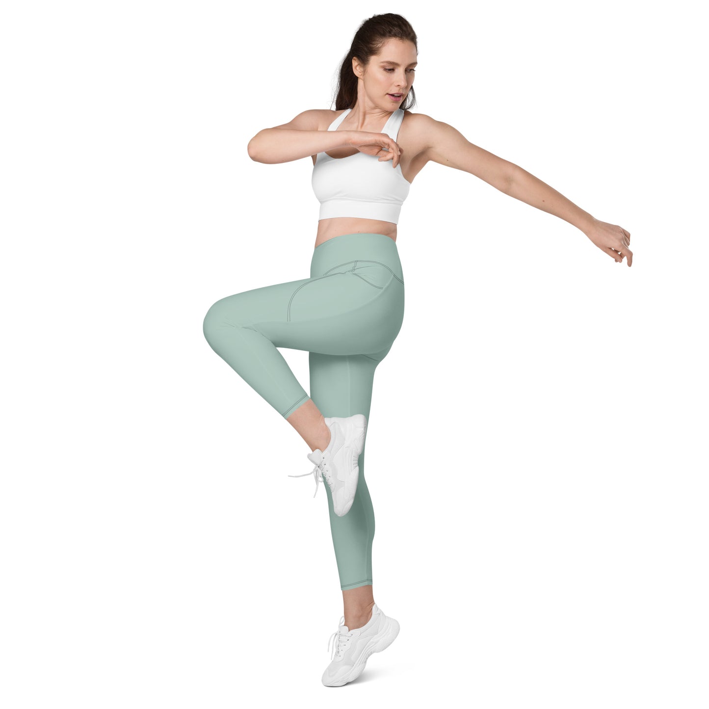 Sweet Spring Leggings mit Taschen