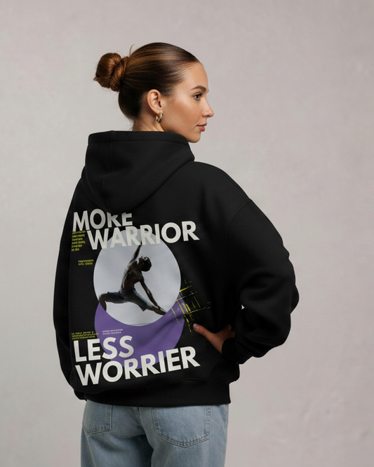 MORE WARRIOR Oversized Hoodie