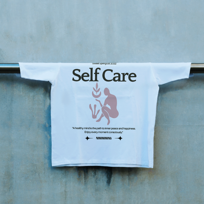 SELF CARE Oversized Shirt