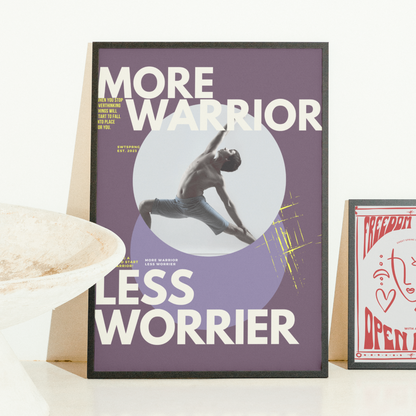MORE WARRIOR Poster 3:4