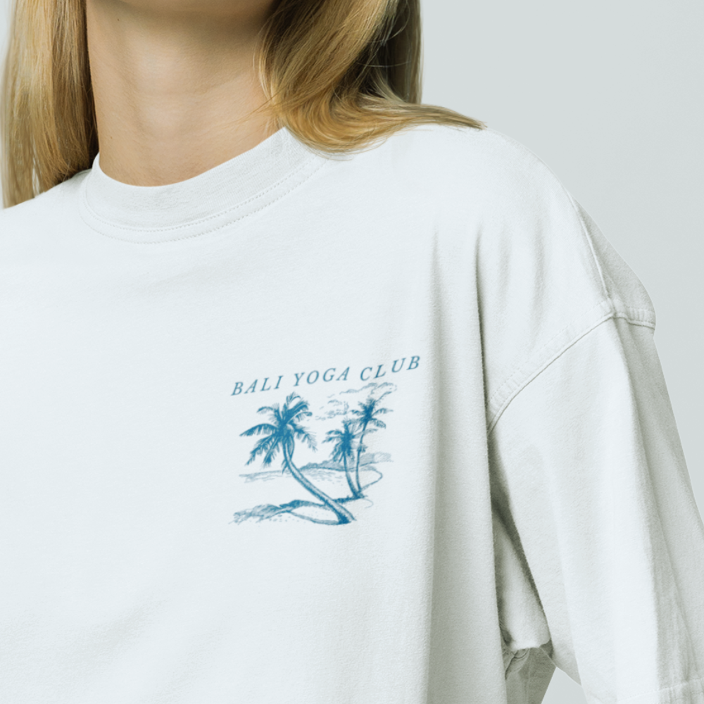 BALI YOGA CLUB Oversized Shirt