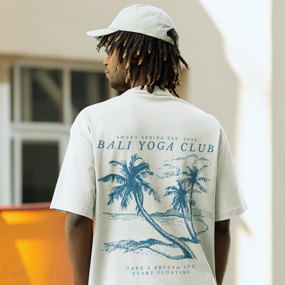 BALI YOGA CLUB Oversized Shirt