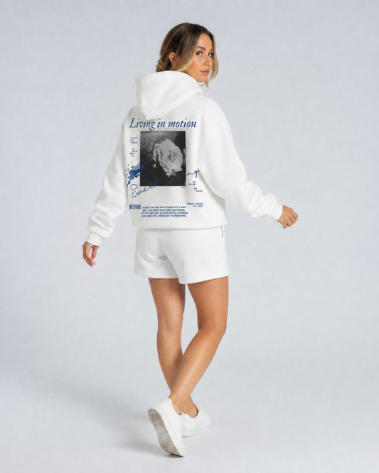LIVING IN MOTION Oversized Hoodie