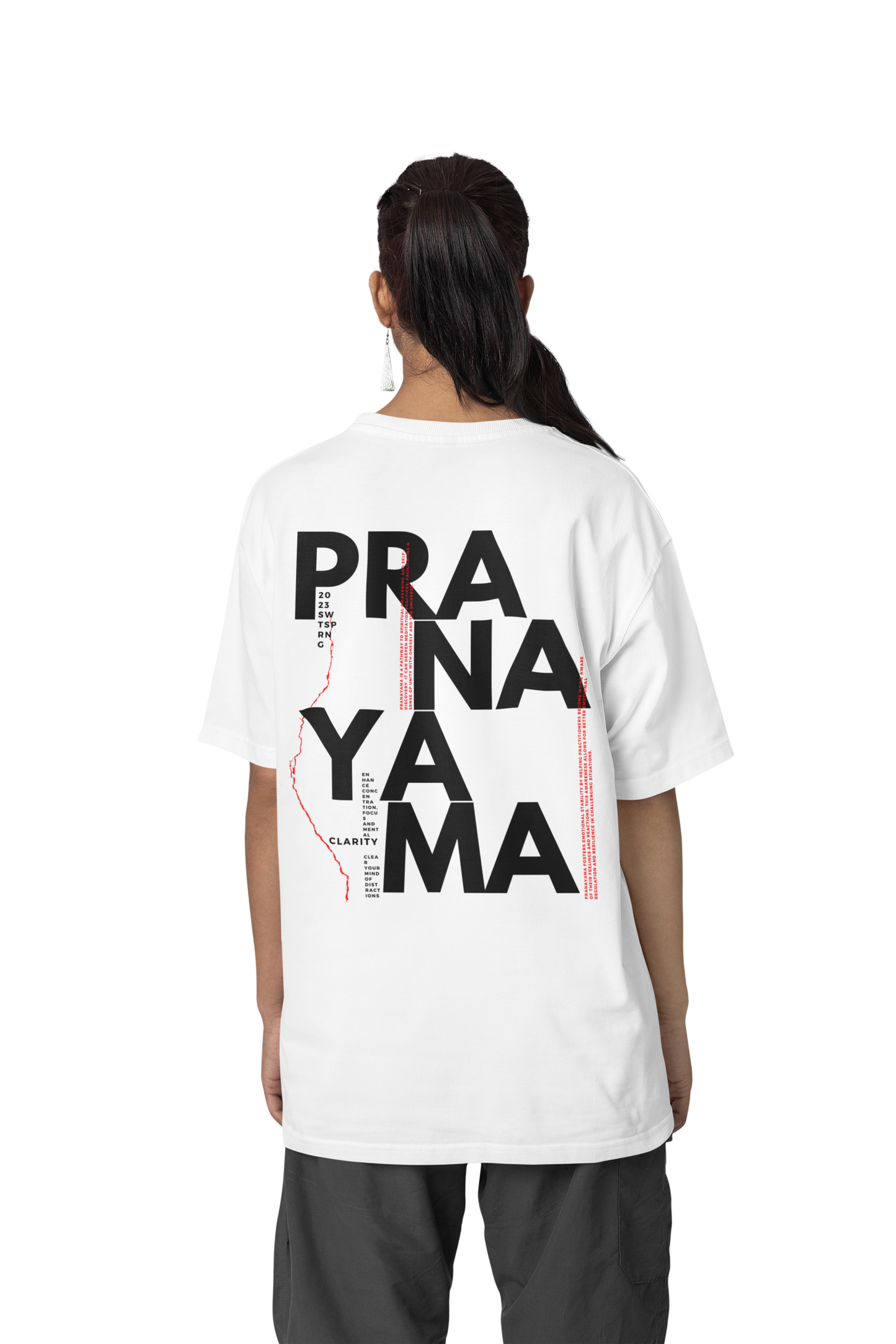 PRANAYAMA Oversized Shirt