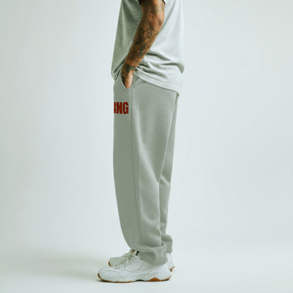 SWTSPRNG Jogger grau/rot