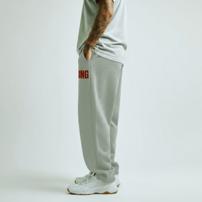 SWTSPRNG Jogger grau/rot