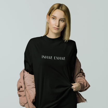 INHALE EXHALE Oversized Shirt