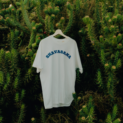 SHAVASANA COLLEGE Oversized Shirt