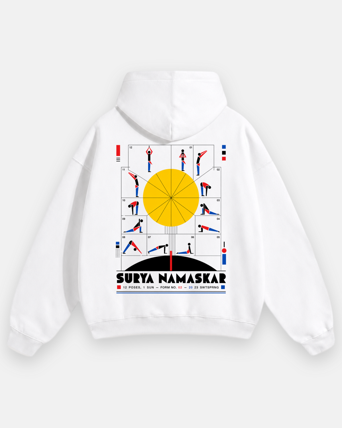 SURYA NAMASKAR Oversized Hoodie