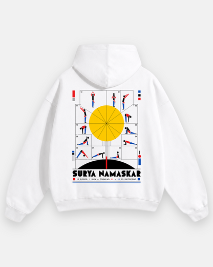 SURYA NAMASKAR Oversized Hoodie