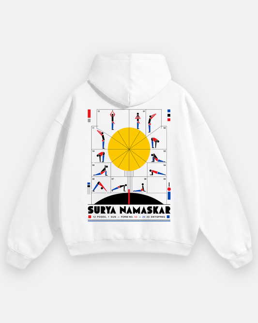 SURYA NAMASKAR Oversized Hoodie