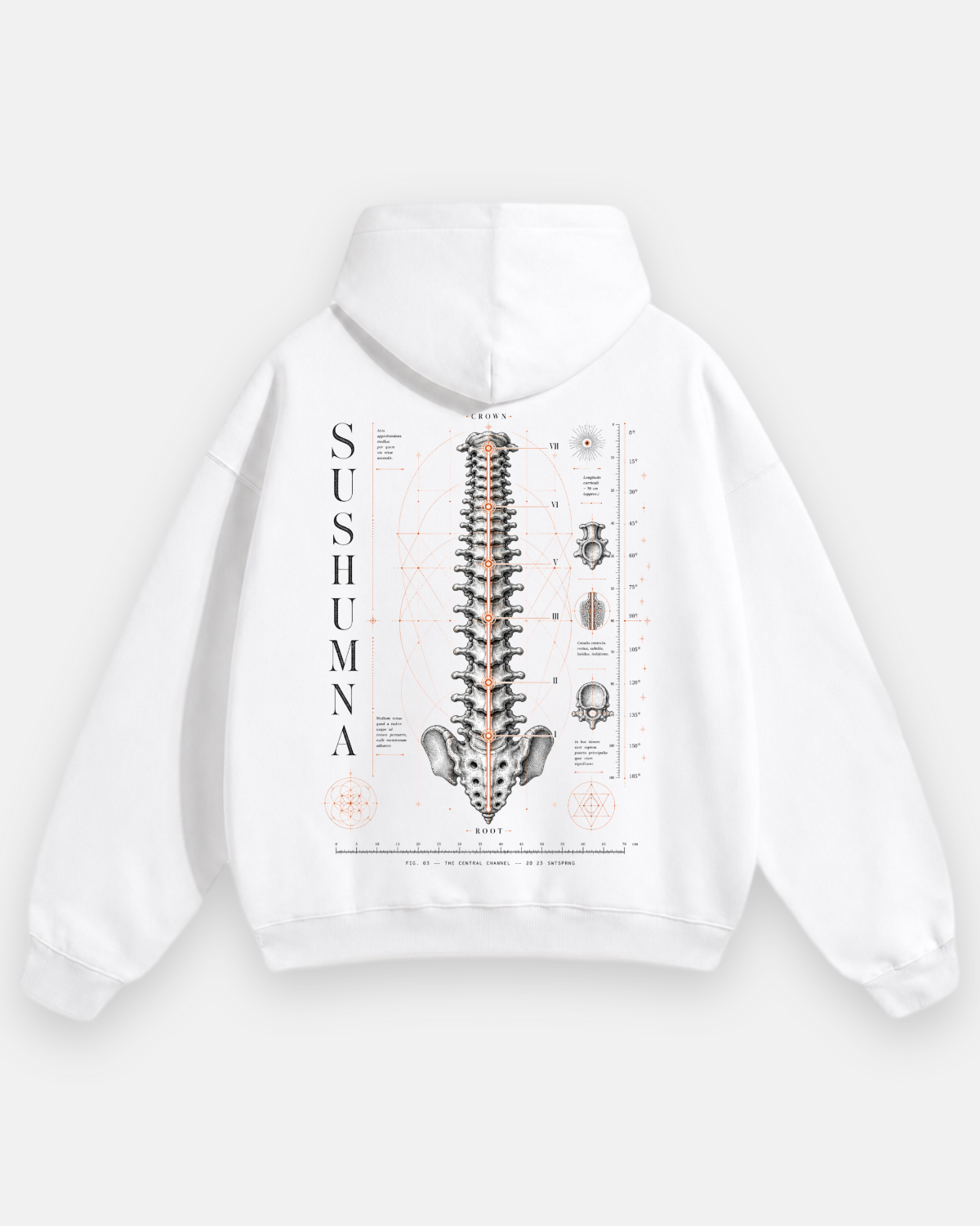 SUSHUMNA Oversized Hoodie