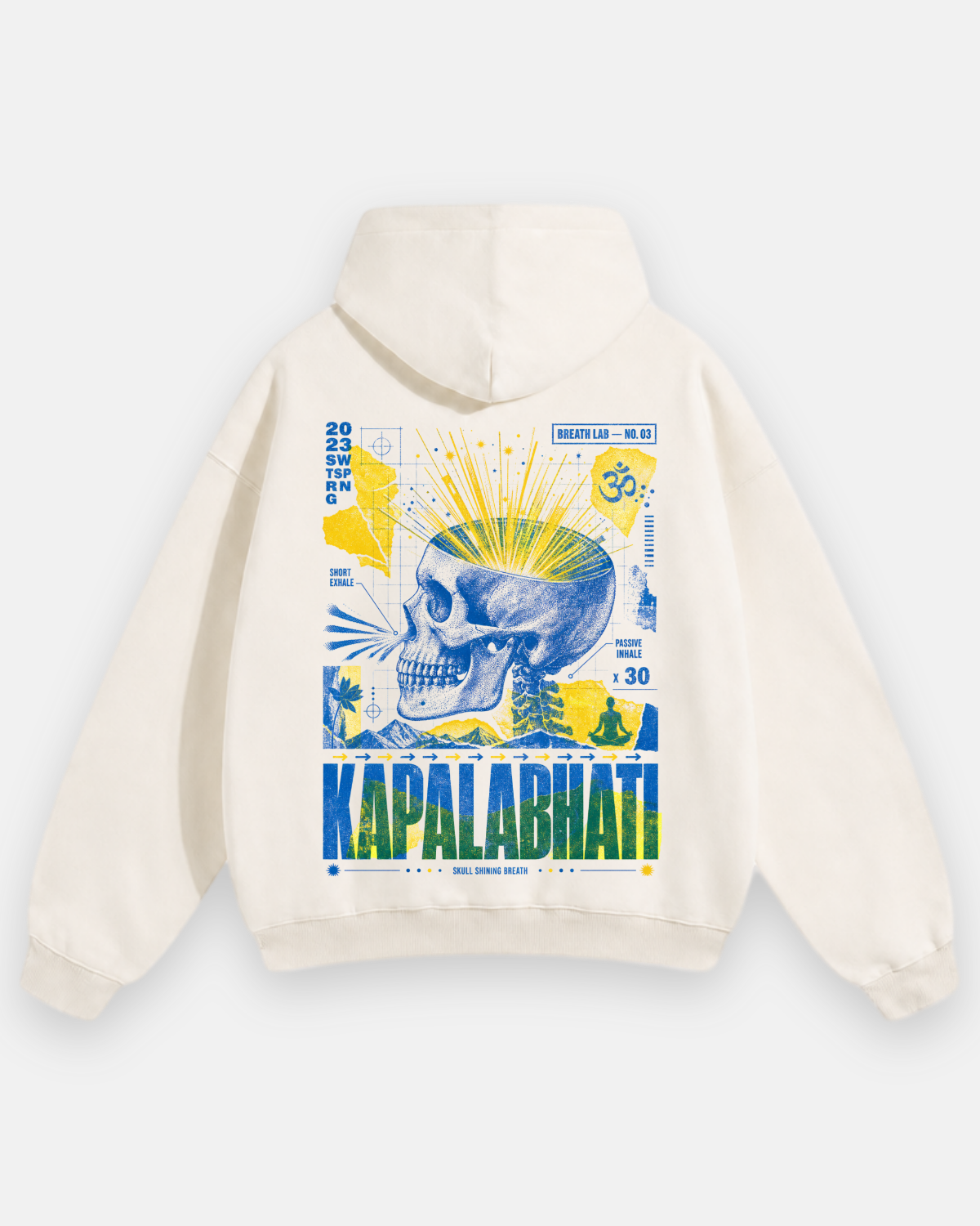 KAPALABHATI Oversized Hoodie