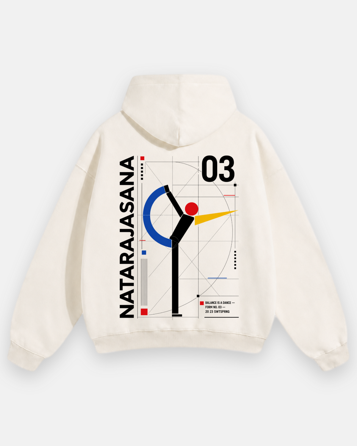 NATARAJASANA Oversized Hoodie