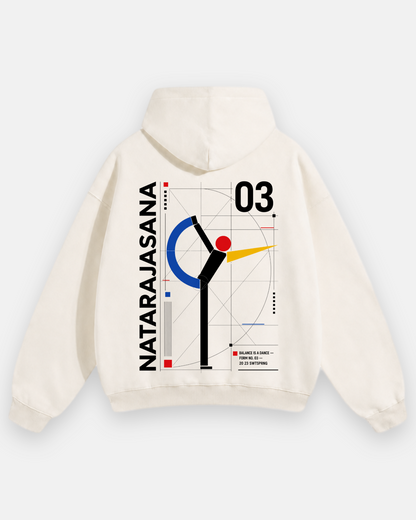 NATARAJASANA Oversized Hoodie