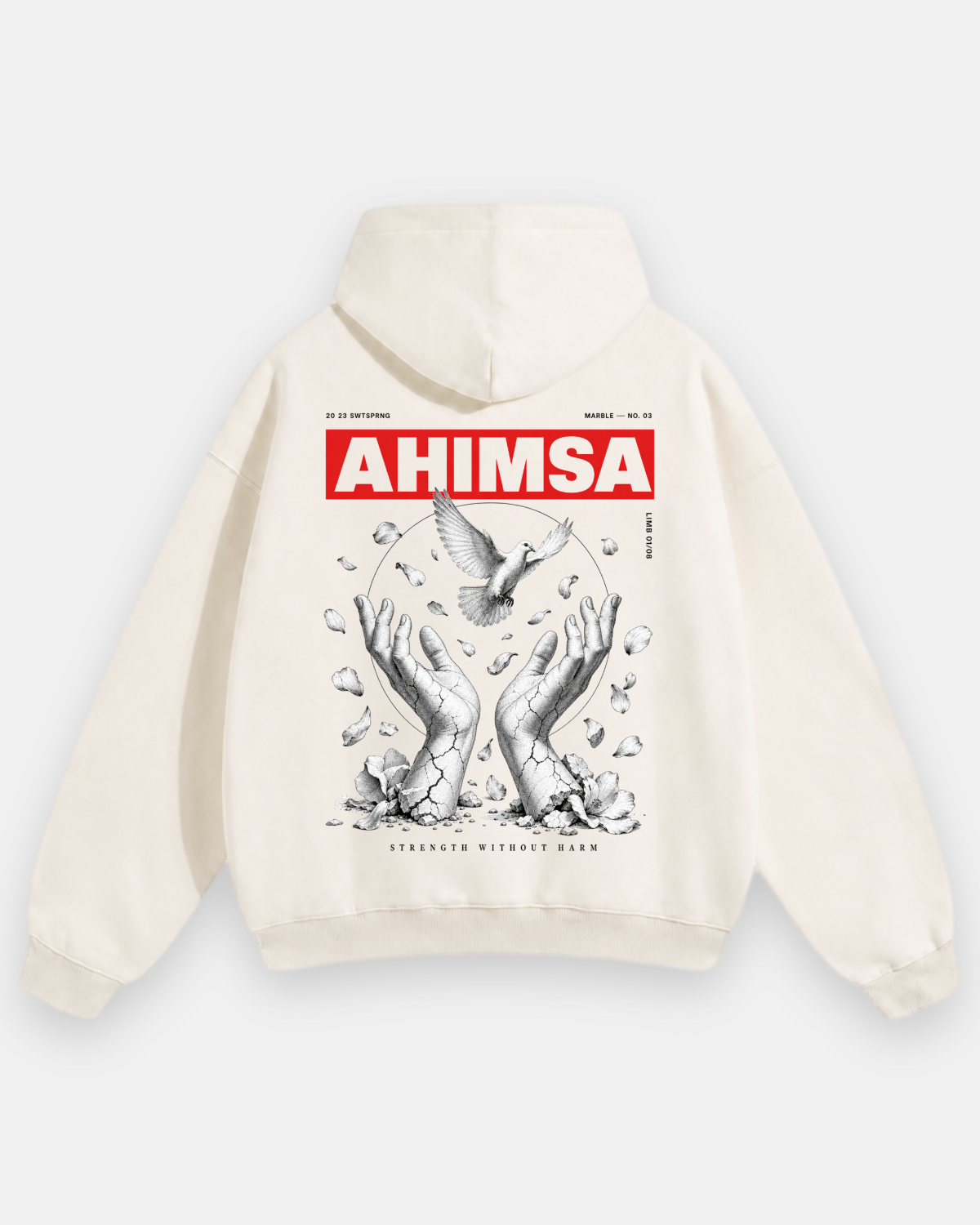 AHIMSA Oversized Hoodie