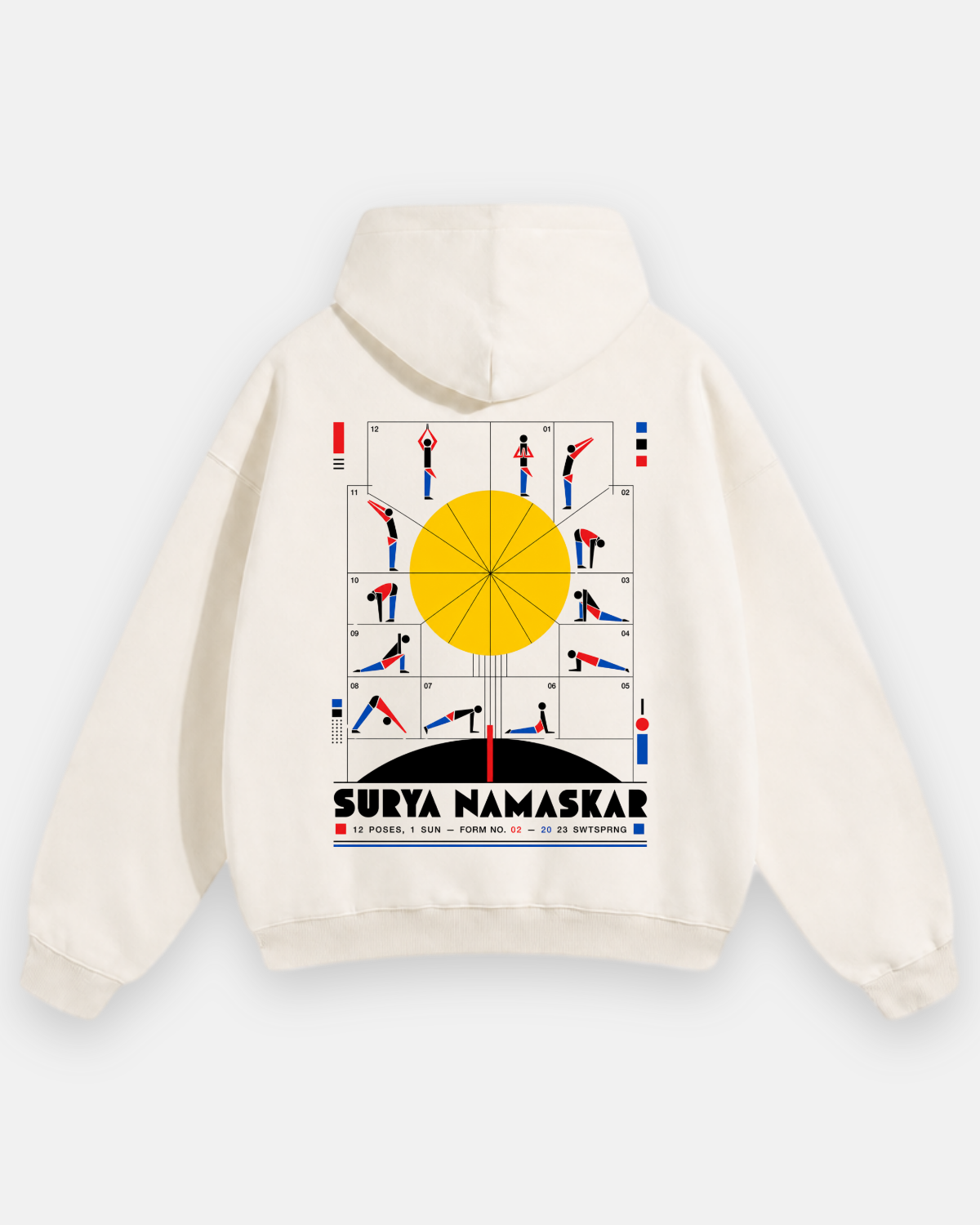 SURYA NAMASKAR Oversized Hoodie