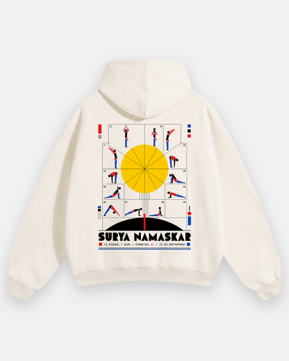 SURYA NAMASKAR Oversized Hoodie