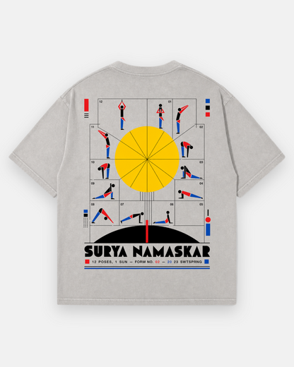 SURYA NAMASKAR Oversized Shirt