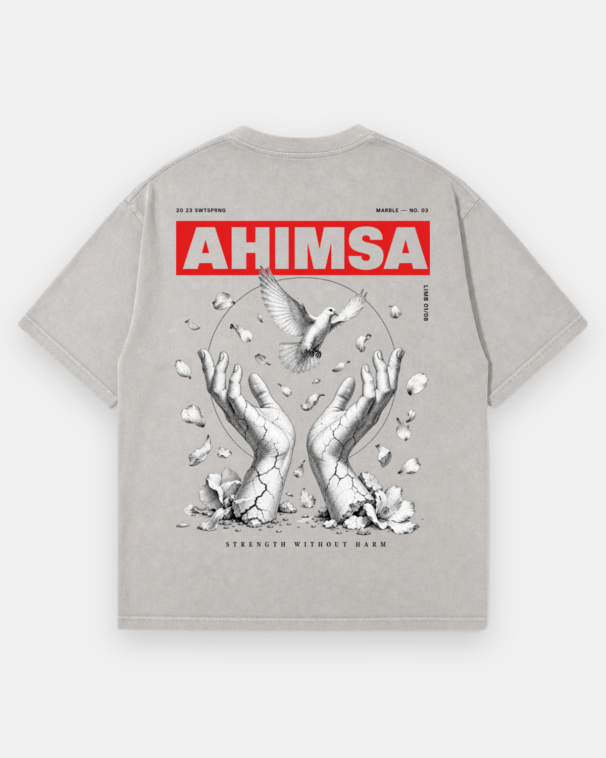 AHIMSA Oversized Shirt