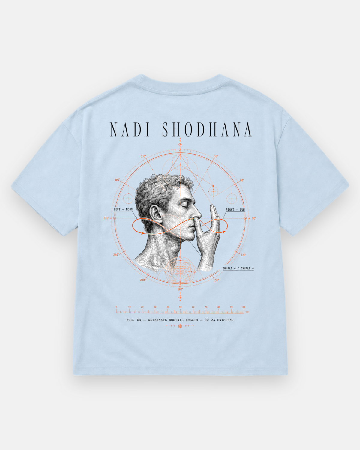 NADI SHODHANA Oversized Shirt