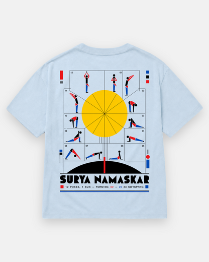 SURYA NAMASKAR Oversized Shirt
