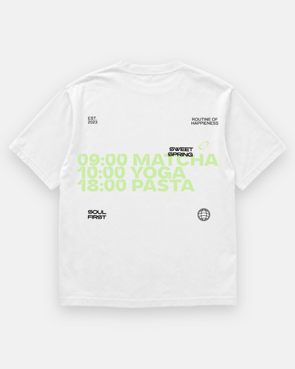 MATCHA ROUTINE Oversized Shirt