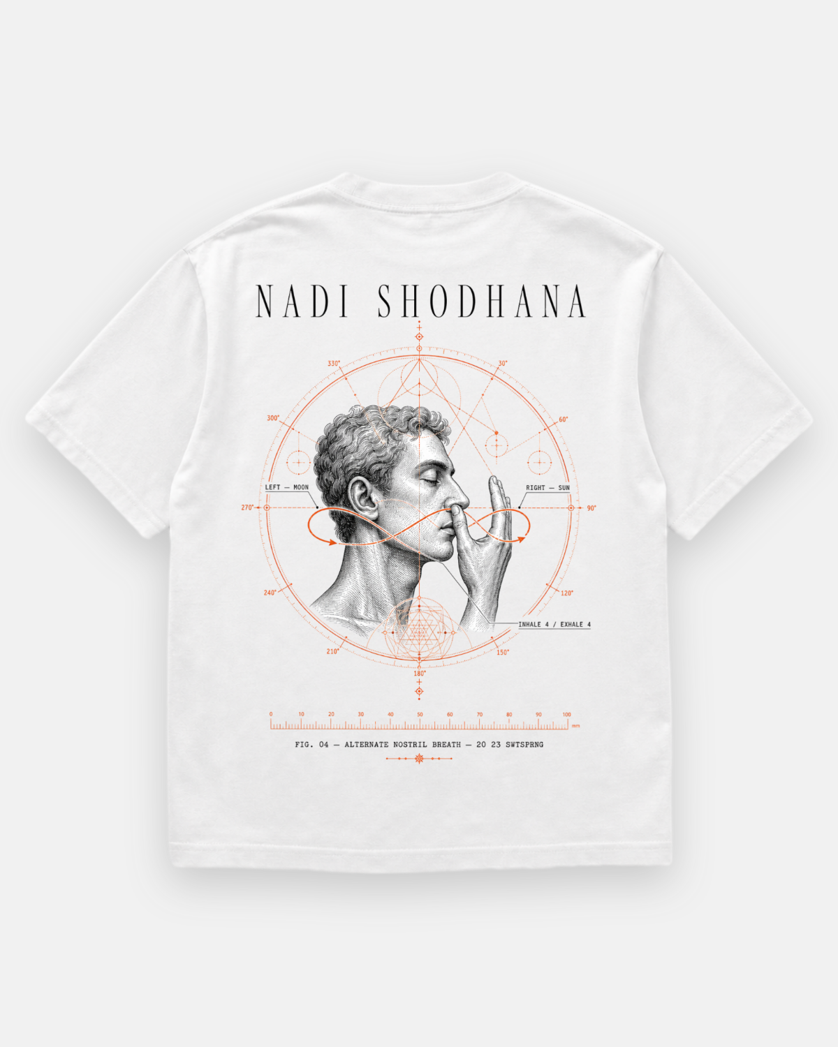 NADI SHODHANA Oversized Shirt