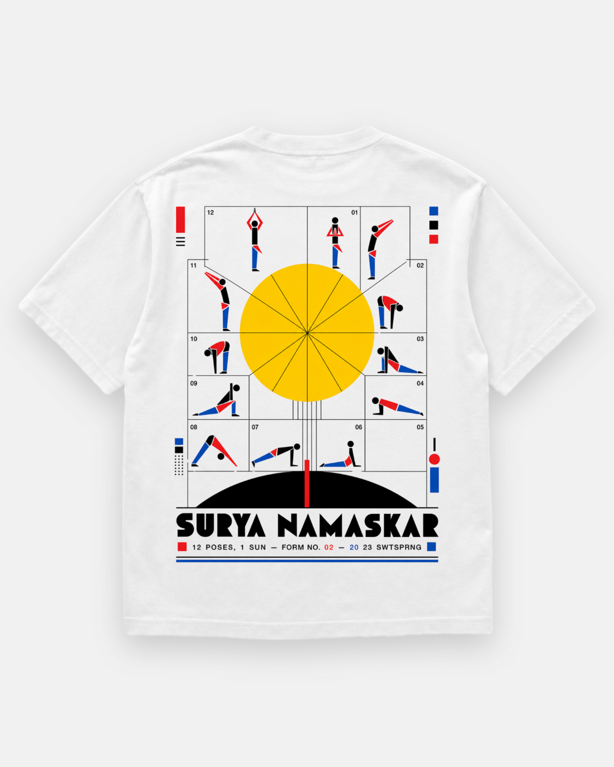 SURYA NAMASKAR Oversized Shirt
