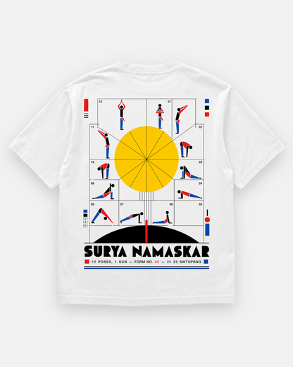 SURYA NAMASKAR Oversized Shirt