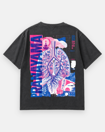 PRANAYAMA NO.2 Oversized Shirt