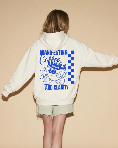 COFFEE AND CLARITY Oversized Hoodie