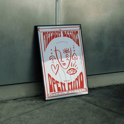 OPEN MIND Poster 3:4