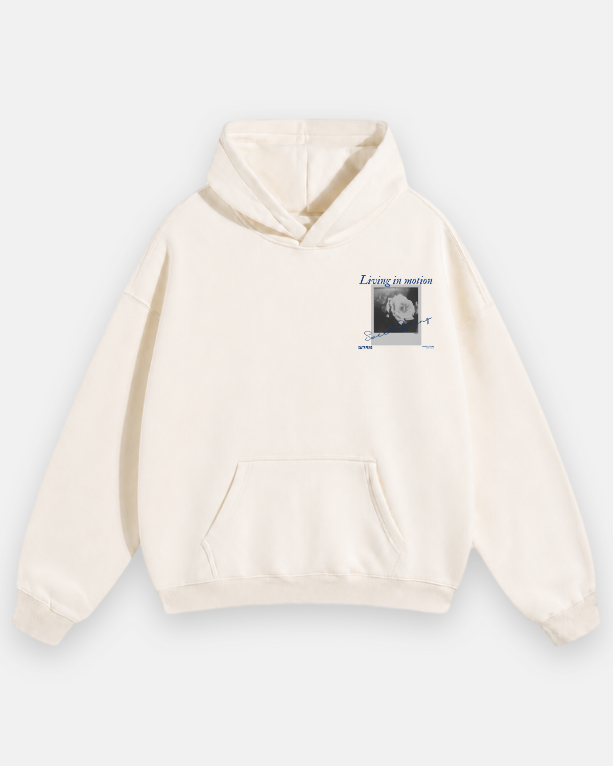 LIVING IN MOTION Oversized Hoodie