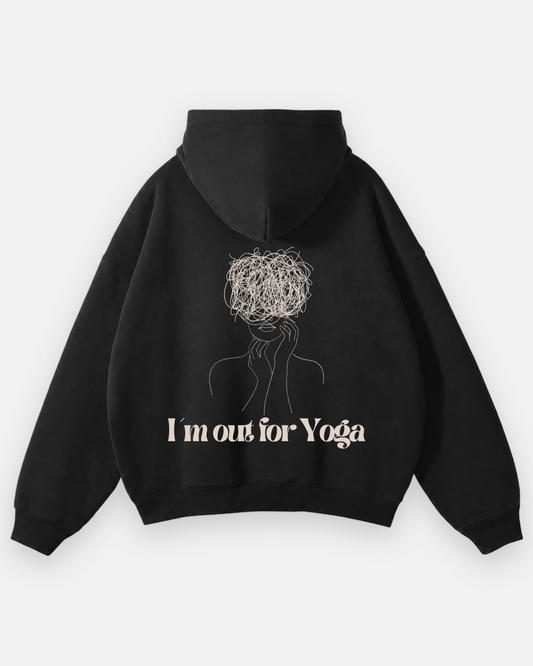 OUT FOR YOGA Oversized Hoodie