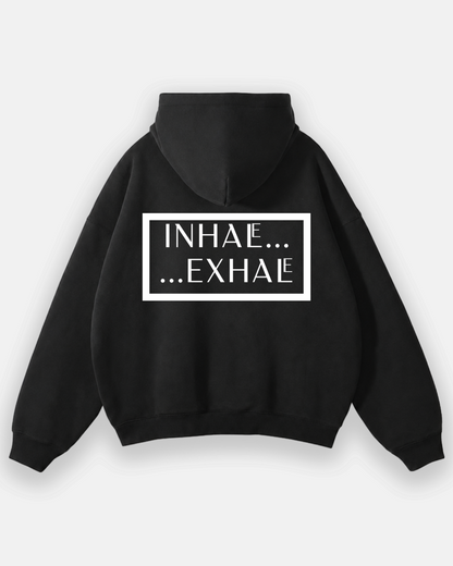 INHALE EXHALE Oversized Hoodie