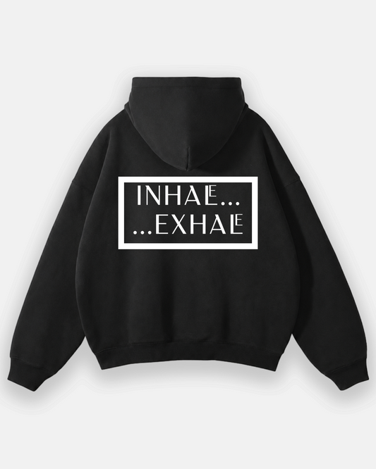 INHALE EXHALE Oversized Hoodie