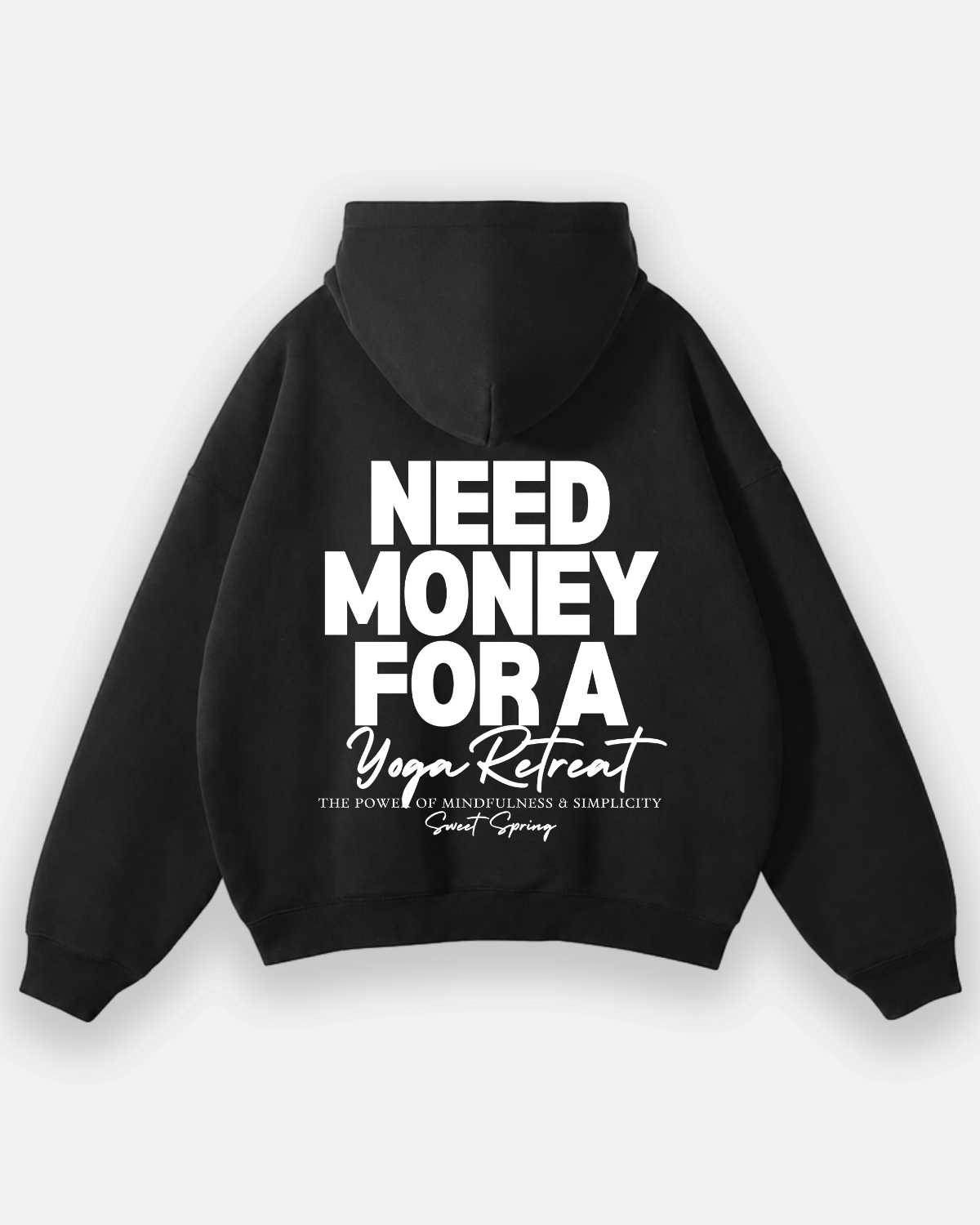 NEED MONEY Oversized Hoodie